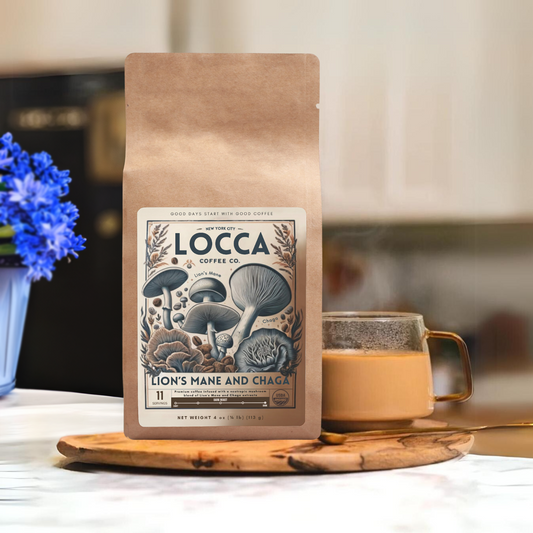 Lion’s Mane & Chaga Ground Coffee - 4oz