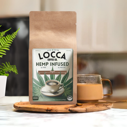 Organic Hemp Coffee Blend - Medium Roast 4oz